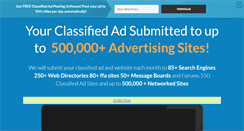 Desktop Screenshot of classifiedsubmissions.com
